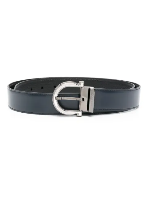 Ferragamo reversible and adjustable belt Blue 758760