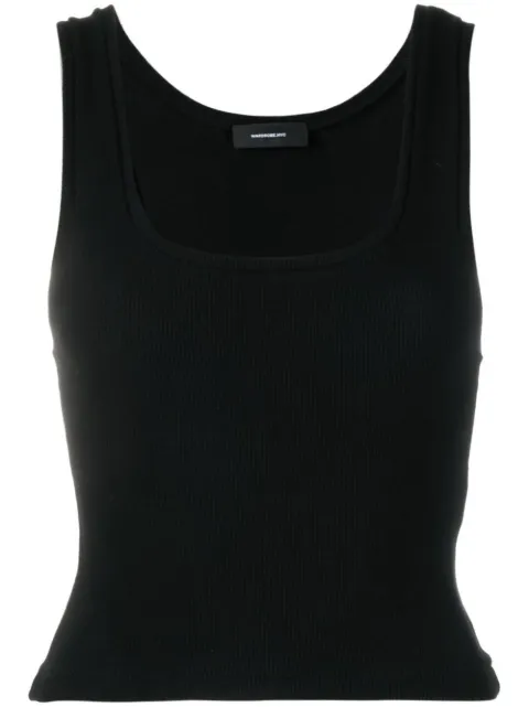 WARDROBE.NYC sleeveless vest top Black W1051R11
