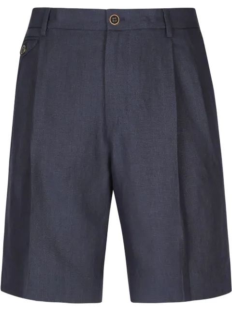 Dolce & Gabbana tailored linen shorts Blue GW0MATFU4LF