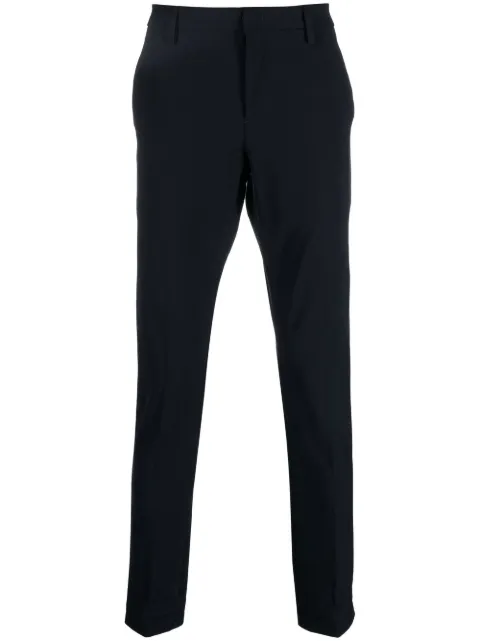 DONDUP mid-rise tapered trousers Blue UP235TS0009U