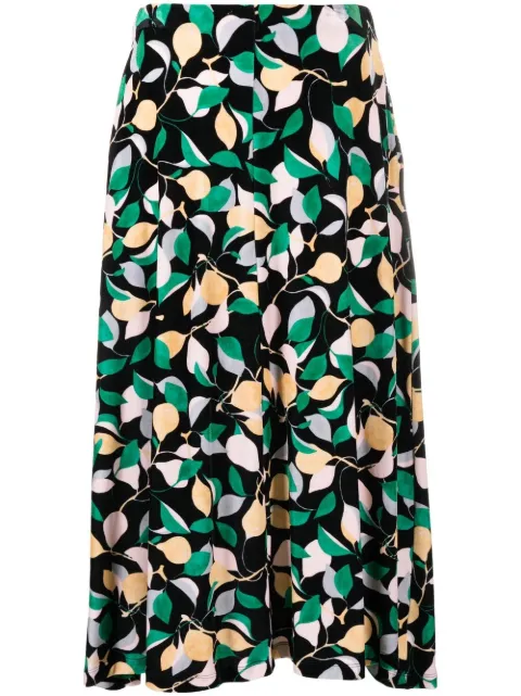 La DoubleJ Kenny midi skirt Black SKI0070VEL006ORH0001