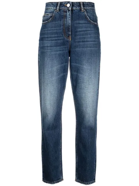 IRO light-wash fitted jeans Blue WP22ZAJA