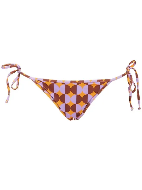 La DoubleJ triangle bikini bottoms Orange SWI0004LYC001MEZ0003