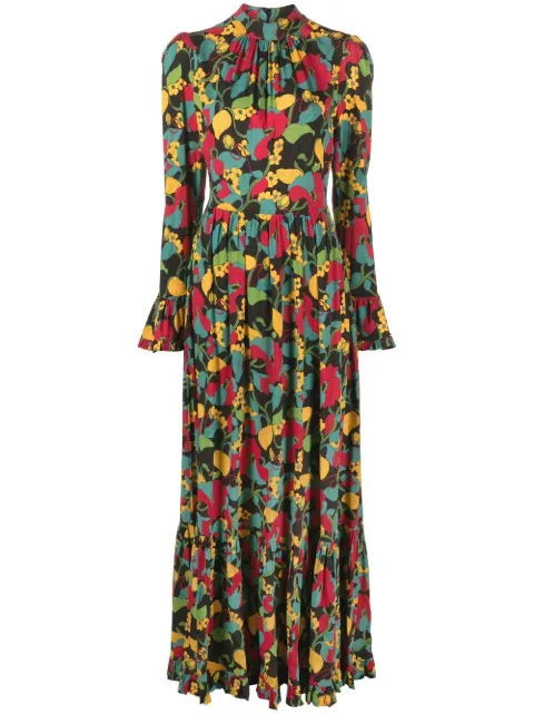 La DoubleJ Visconti maxi dress Black DRE0041VIS001VIN0001