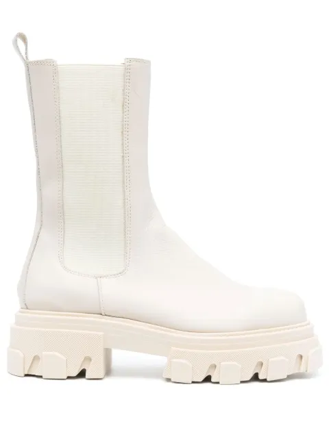 VAMSKO Molly chunky leather boots Neutrals 37403112