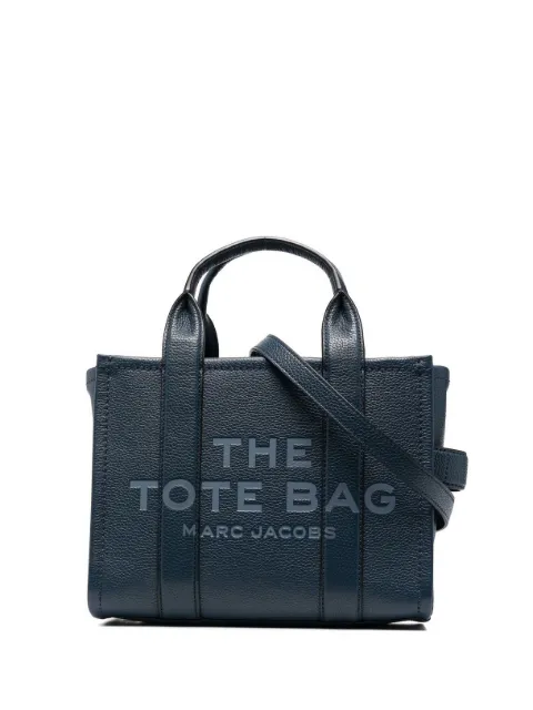 Marc Jacobs small logo-print tote bag Blue H009L01SP21426