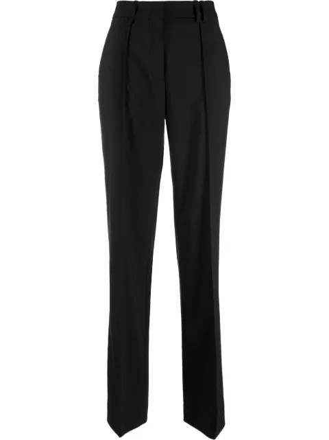 Jacquemus Camargue wide-leg tailored trousers Black 223PA0181075