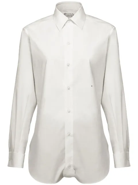 Maison Margiela cotton poplin shirt White S51DT0005S76655