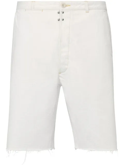 Maison Margiela Selvedge denim shorts White S50MU0063S30857