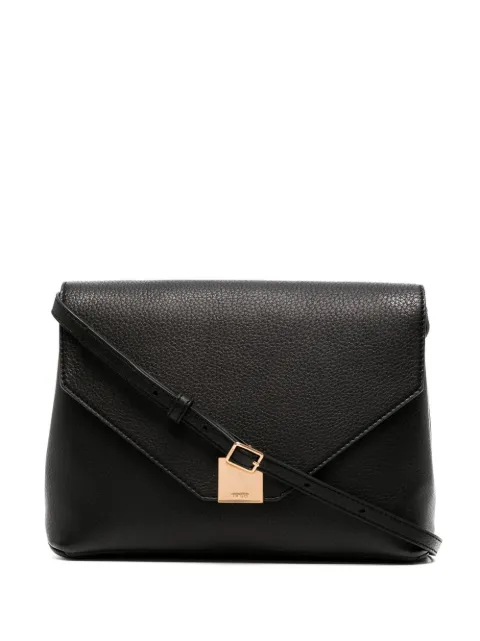 Yu Mei logo-plaque crossbody bag Black 09421034802124