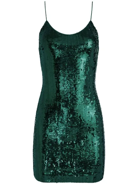 alice + olivia Nelle sequin dress Green CC210E69538