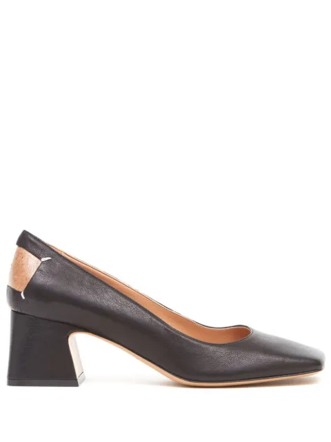 Maison Margiela Décortiqué 60mm four-stitch pumps Black S58WL0226P3753