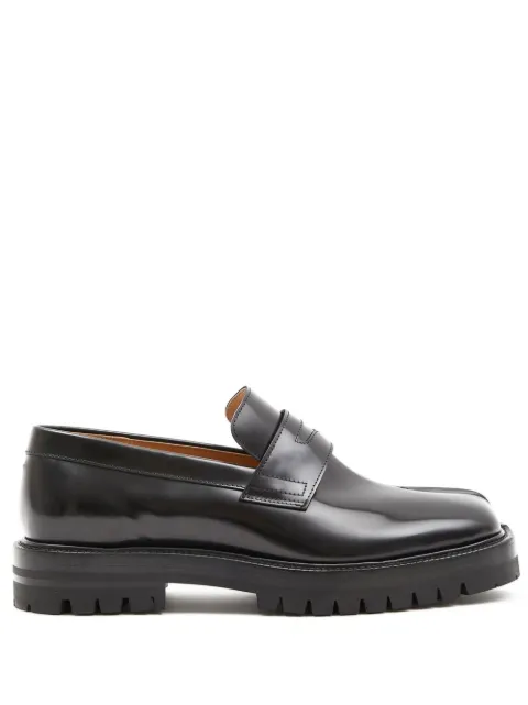 Maison Margiela Tabi leather loafers Black S57WR0139P3827