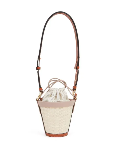 Maison Margiela Fire woven bucket bag Neutrals SB1WG0030P5352