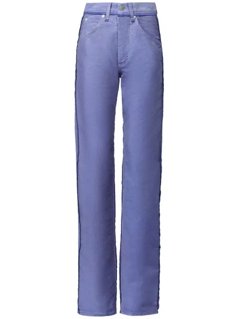 Maison Margiela distressed straight-leg jeans Blue S51LA0163S76543