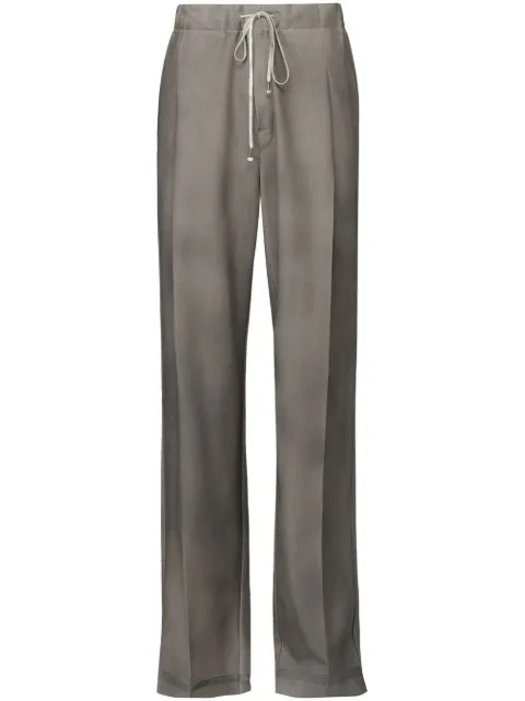 Maison Margiela wide-leg wool trousers Grey S51KA0572S54954