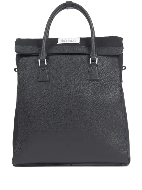 Maison Margiela 5AC leather backpack Black SB1WA0004P4348