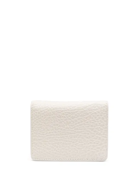 Maison Margiela four-stitch leather card holder Neutrals S56UI0128P4455