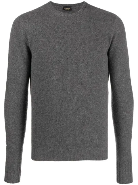 Drumohr crew-neck long-sleeve jumper Grey D4K103