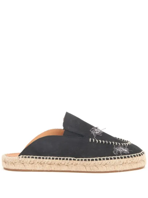 Maison Margiela embroidered espadrille mules Black S58WX0102P5402