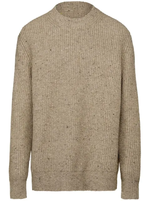 Maison Margiela Donegal wool-blend jumper Brown S50HL0001S18207