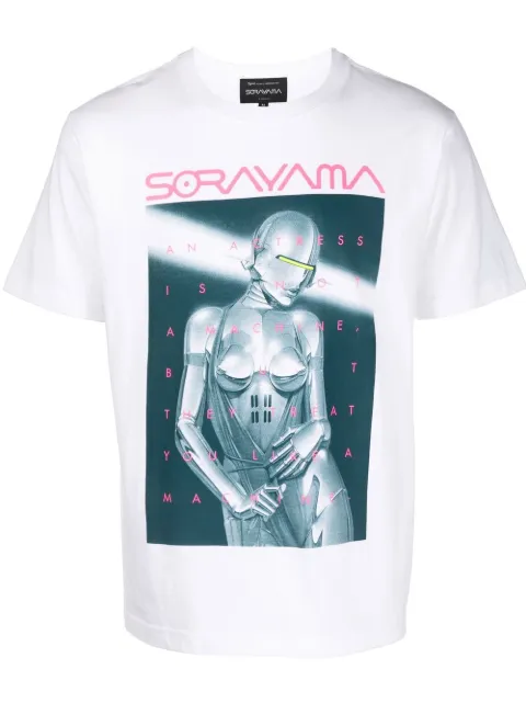 MEDICOM TOY graphic-print T-Shirt White 19SCHSTE0001