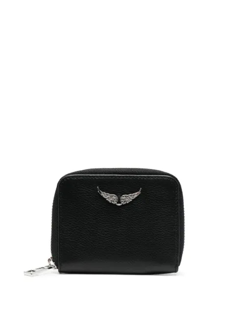 Zadig&Voltaire mini ZV coin purse Black LWSG00004