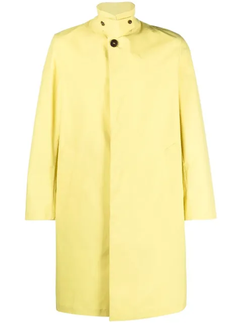 Mackintosh Newington A-line coat Yellow MO7990