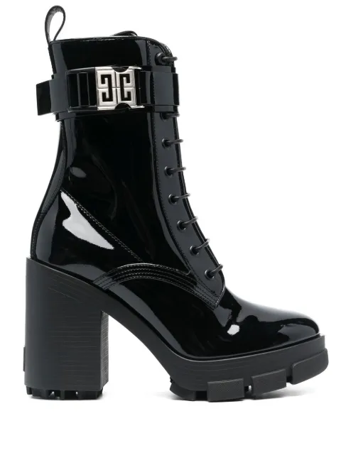 Givenchy buckle-fastening 110mm boots Black BE603QE18S