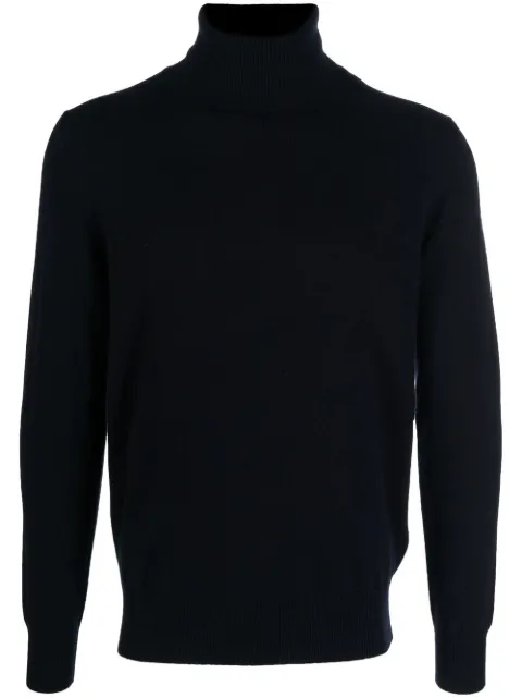 Allude roll neck cashmere jumper Blue 22530024
