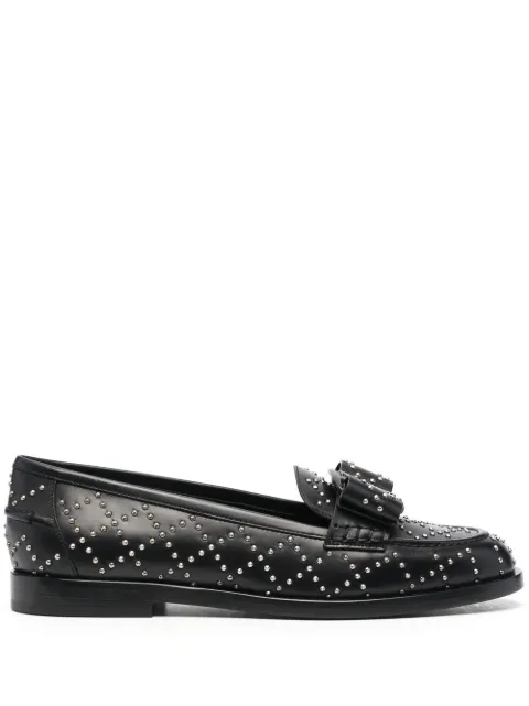 Ferragamo Viva studded loafers Black 754064