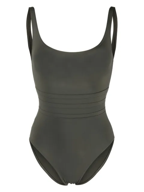ERES panelled-waist swimsuit Green 011401