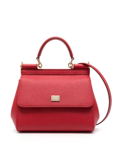 Dolce & Gabbana medium Sicily tote bag Red BB6003A1001
