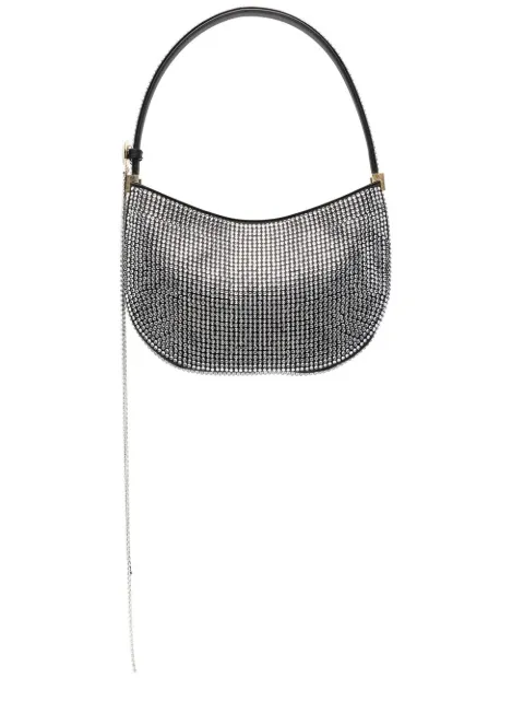 Magda Butrym medium Vesna crystal-embellished shoulder bag Black 704722