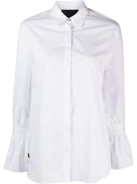 Philipp Plein classic button-up shirt White SACCWRP0411PTE012N