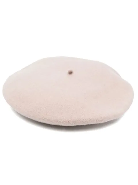 Borsalino brushed-finish wool beret Neutrals B80002DIM30