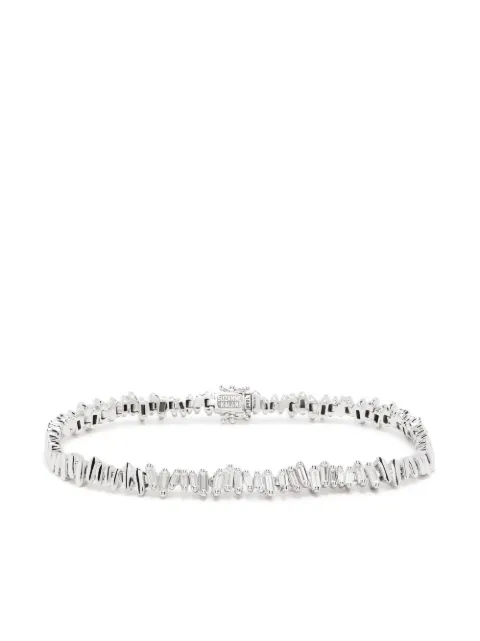 Suzanne Kalan 18kt white gold diamond bracelet Silver AKB563MWG