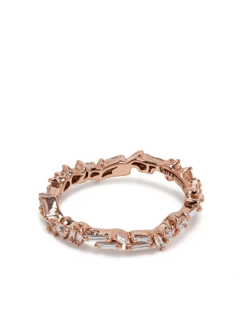 Suzanne Kalan 18kt rose gold diamond Firework ring Gold BAR411RG7
