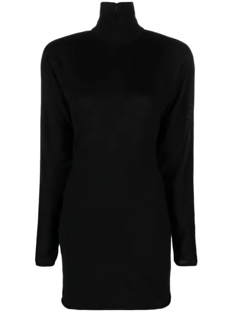 Philosophy Di Lorenzo Serafini knitted roll neck dress Black A04915700