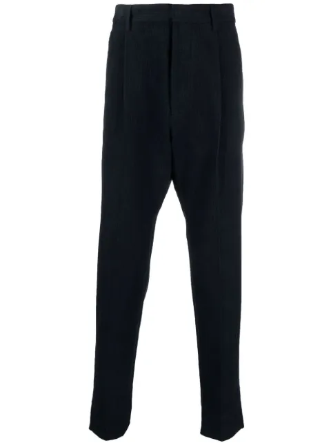 DSQUARED2 pinstripe tapered trousers Blue S74KB0707S54800