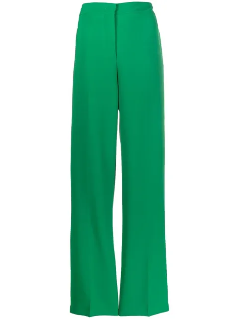 Blanca Vita Primula wide-leg trousers Green PRIMULA1352