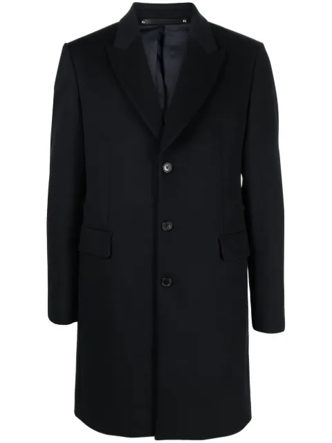 Paul Smith single-breasted coat Blue M1R222PH00110