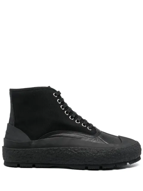 Jil Sander hi-top sneakers Black J32WS0020PR542