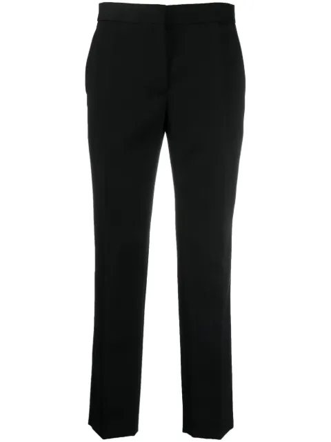 Jil Sander cropped tailored trousers Black J04KA0003J40021