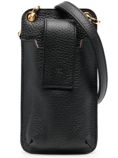 Eleventy leather mobile-phone bag Black F77BORF01PEL0F009