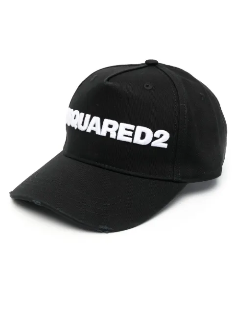 DSQUARED2 logo baseball cap Black BCW002805C00001