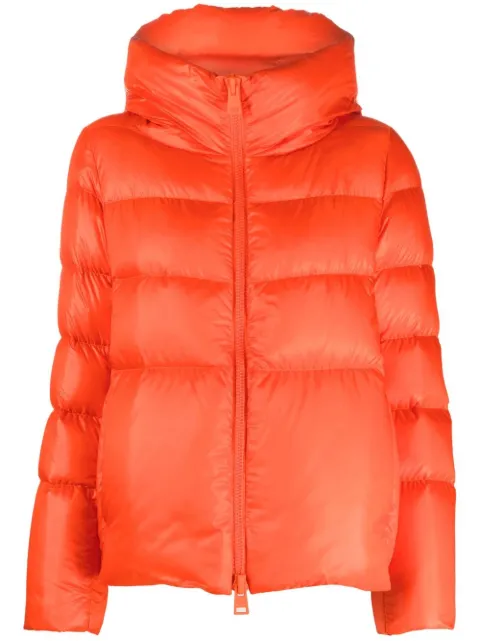 Herno Globe padded bomber jacket Orange PI001501D12370