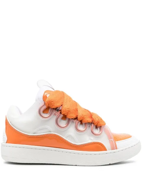 Lanvin Curb sneakers Orange FWSKDK02GLOSA22