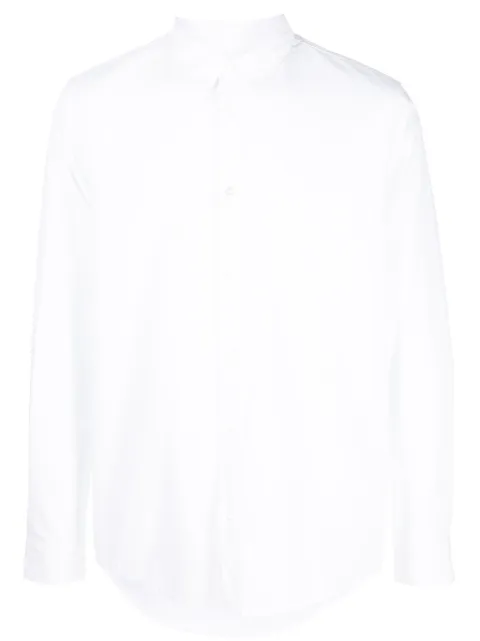 A.P.C. Edouard button-collar chemise shirt White COEVDH12509