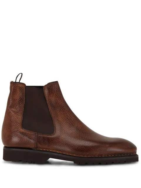 Bontoni leather Chelsea boots Brown CAVALIERESPEBLTCHC